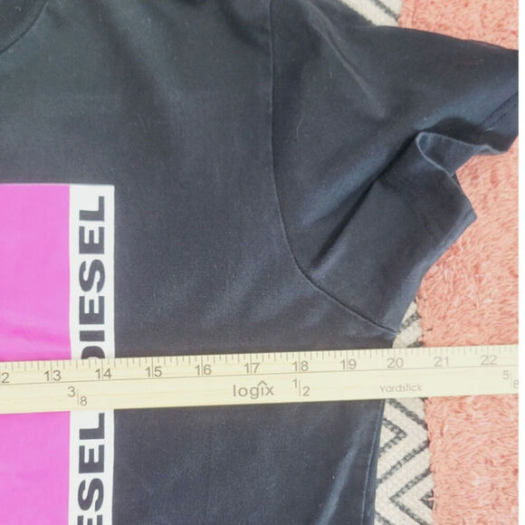 Diesel Print T-DIEGO-YA T-shirt, sz Medium - Picture 7 of 9